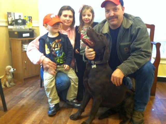 Labrador Friends of the South - Angelina Adopted