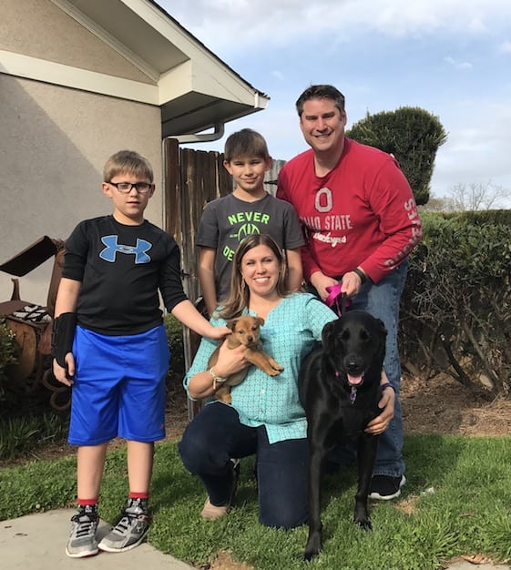 Kisses – Honey’s pup – Adopted 03/24/2017